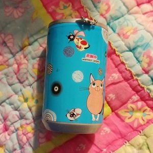 Mini can wipes keychain! Lot of 2